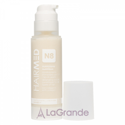 Hairmed N8 Nutrition Detangling Instant Conditioner For All Types Of Hair With Collagen        