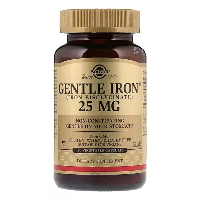 Solaray Gentle Iron 25mg   