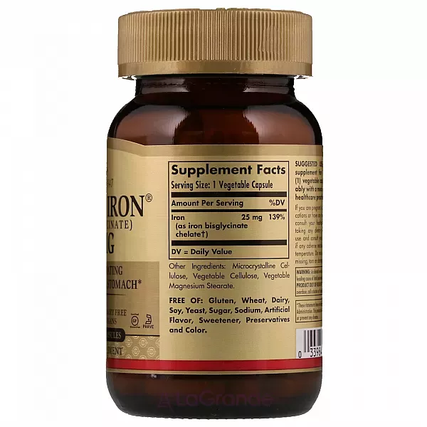 Solgar Gentle Iron 25mg ������� ������� 