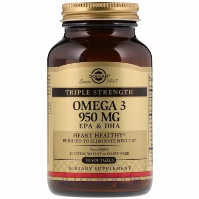 Solaray Omega-3 950 mg Triple Strength EPA & DHA '  