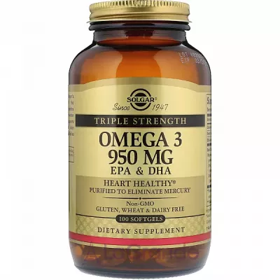 Solaray Omega-3 950 mg Triple Strength EPA & DHA '  