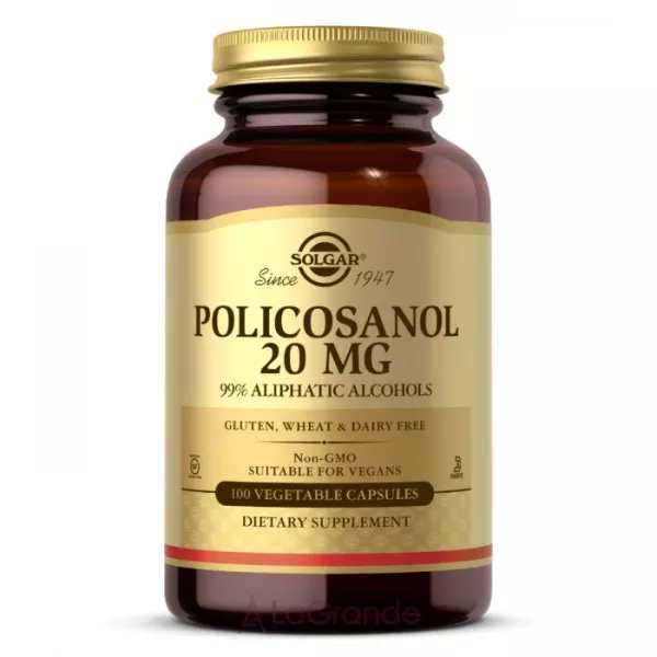 Solgar Policosanol 20 mg ������� ������� 