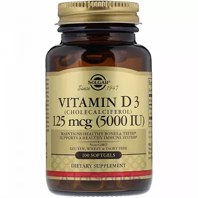 Solaray Vitamin D3 125mcg   