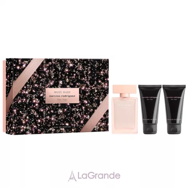 Narciso Rodriguez For Her Musc Nude ����� (��������������� ���� 50 �� + ���� ��� ���� 50 �� + ������ ��� ���� 50 ��)