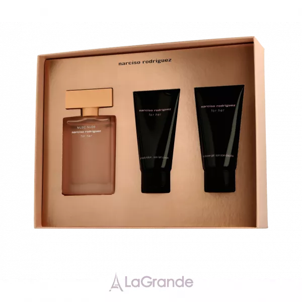 Narciso Rodriguez For Her Musc Nude ����� (��������������� ���� 50 �� + ���� ��� ���� 50 �� + ������ ��� ���� 50 ��)