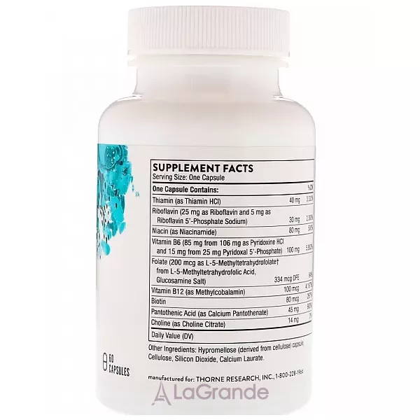Thorne Research B-Complex #6 �-�������� #6 � ��������