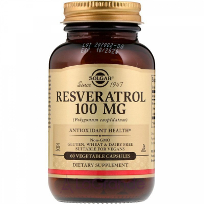 Solaray Resveratrol 100mg   