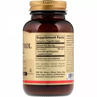 Solaray Resveratrol 100mg   