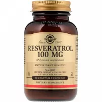 Solgar Resveratrol 100mg ������� ������� "�����������" ����� ������������ �������