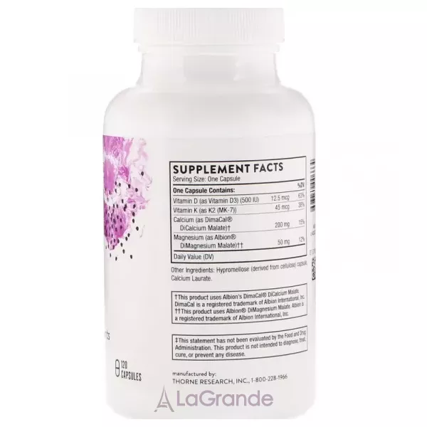 Thorne Research Basic Bone Nutrients �������� ��� ������ � ��������