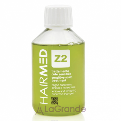 Hairmed Z2 Sensitive Scalp Treatment Lenitive And Refreshing Eudermic Shampoo       