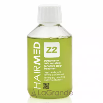 Hairmed Z2 Sensitive Scalp Treatment Lenitive And Refreshing Eudermic Shampoo       