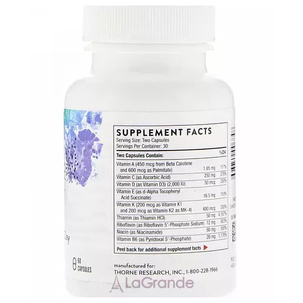 Thorne Research Basic Nutrients 2/Day �������������� � �������������� ������� � ��������