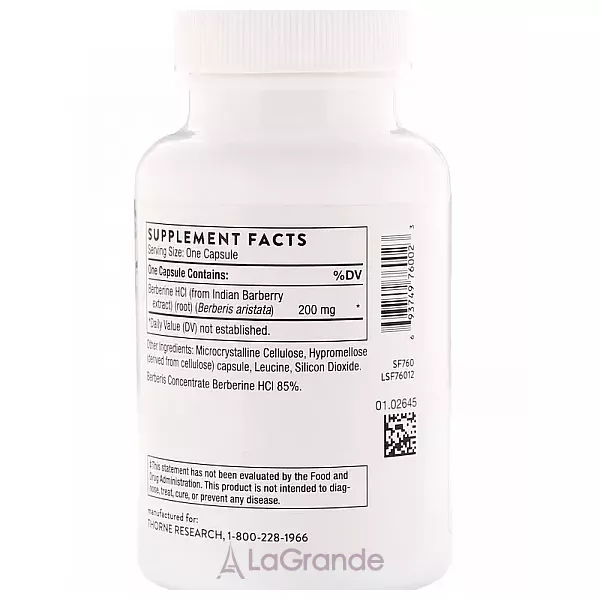 Thorne Research Berbercap ������� � ��������