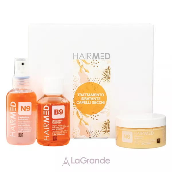 Hairmed Kit Trattamento Idratazione Capelli Secchi Travel Size �������� ���� 