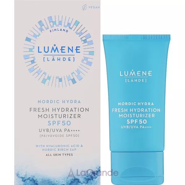 Lumene Lahde Nordic Hydra Fresh Hydration Moisturizer SPF50 �������������� ���� ��� ������� � SPF50