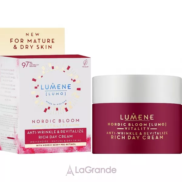 Lumene Nordic Bloom Vitality Anti-Wrinkle & Revitalize Rich Day Cream ������� ���� ������ ������