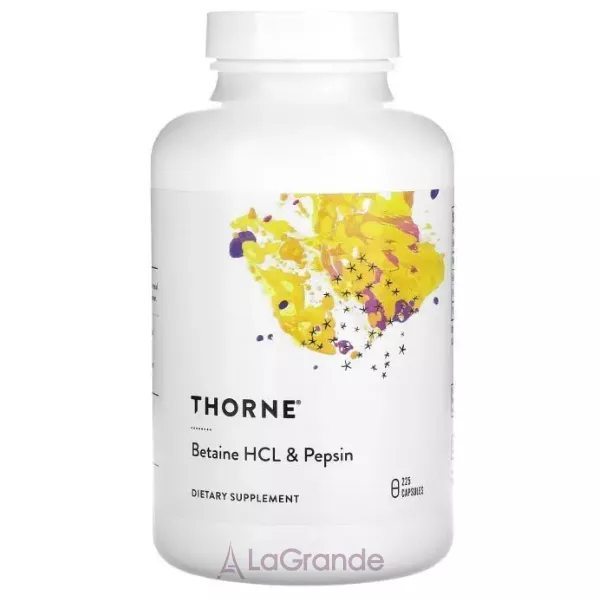 Thorne Research Betaine HCL & Pepsin ������ ���������� �� ������ � ��������