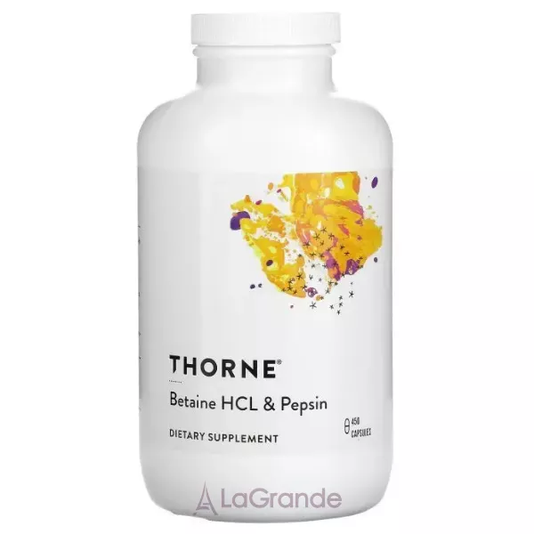 Thorne Research Betaine HCL & Pepsin ������ ���������� �� ������ � ��������