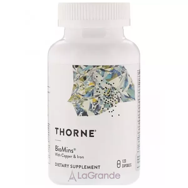 Thorne Research BioMins with Copper & Iron �������������� � ����� � ������� � ��������
