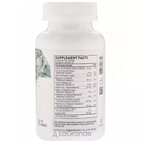 Thorne Research BioMins with Copper & Iron �������������� � ����� � ������� � ��������