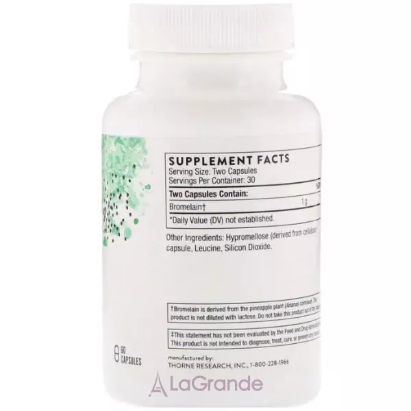 Thorne Research M.F. Bromelain ��������� � ��������