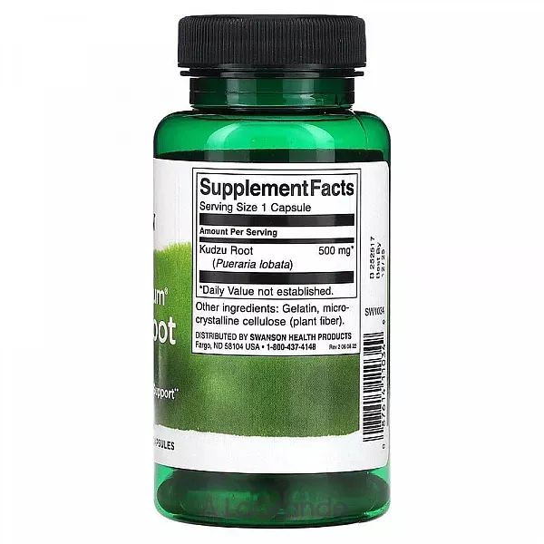 Swanson Full Spectrum Kudzu Root 500mg ������� ������� 