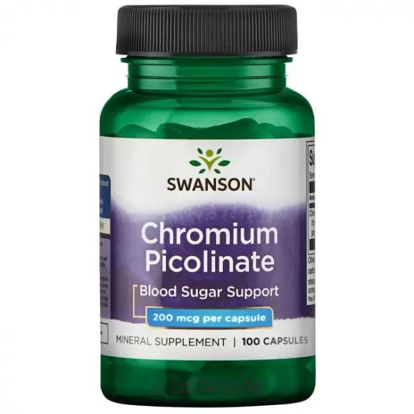 Swanson Chromium Picolinate 200mg ������� ������� 
