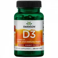 Swanson Vitamin D3 Highest Potency 125 mcg ���������������� ����� �3