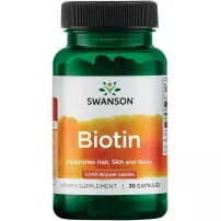 Swanson Biotin 5000mcg ������� ������� "³������� �������� ������" ��� ������'� �������, ����, �����