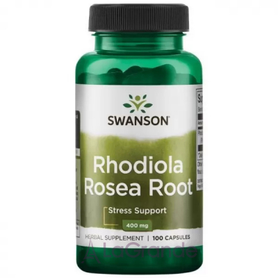 Swanson Rhodiola Rosea Rood 400mg   