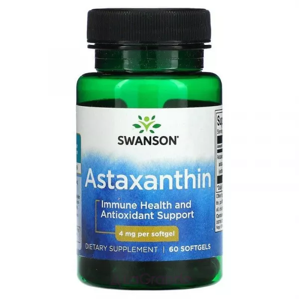 Swanson Astaxanthin 4mg ����������� �������� ������� ��������������� �������
