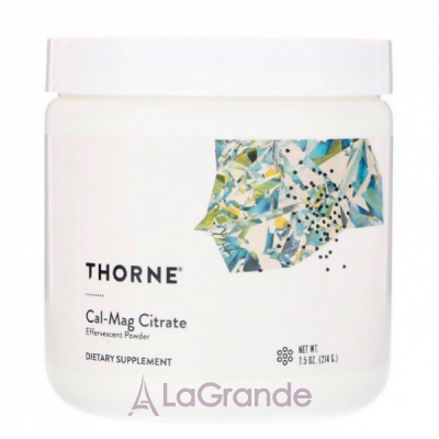 Thorne Research Cal-Mag Citrate Effervescent Powder    