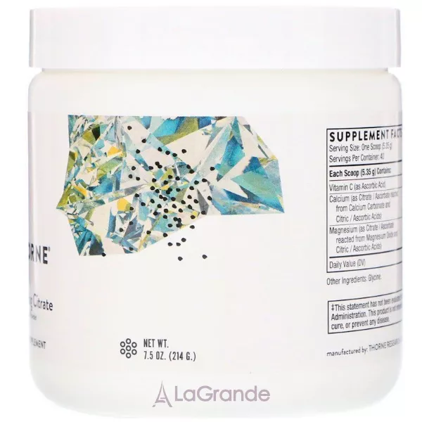 Thorne Research Cal-Mag Citrate Effervescent Powder ������� ������ ������� �������