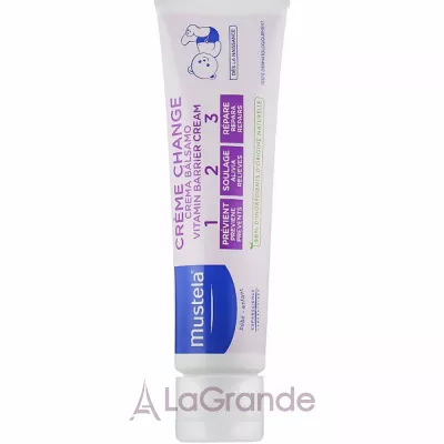 Mustela Bebe 1 2 3 Vitamin Barrier Cream ³     1 2 3