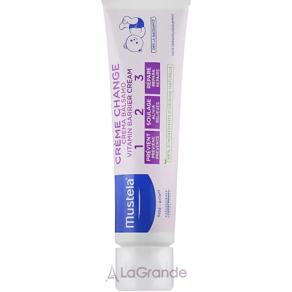 Mustela Bebe 1 2 3 Vitamin Barrier Cream ³������������ �������� ���� �� �������� 1 2 3