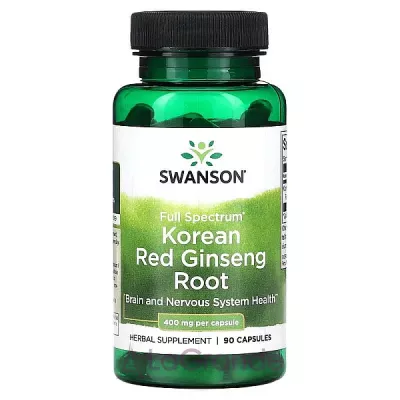 Swanson Korean Red Ginseng Root 400 mg   