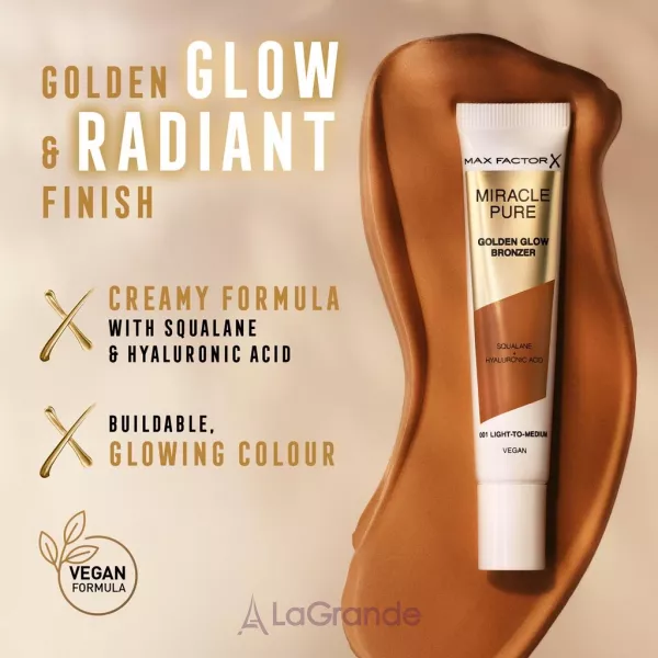 Max Factor Miracle Pure Golden Glow Bronzer �������