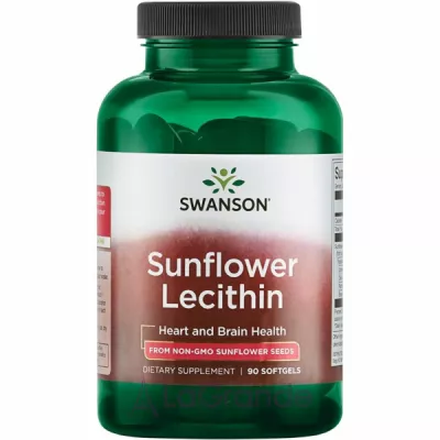 Swanson Sunflower Lecithin from Sunflower Seeds 1200mg   