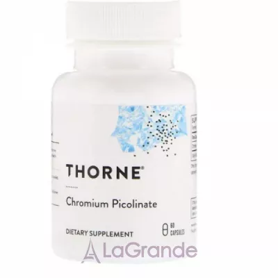 Thorne Research Chromium Picolinate 500 mkg   