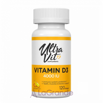 VPLab Vitamin D3 4000IU   