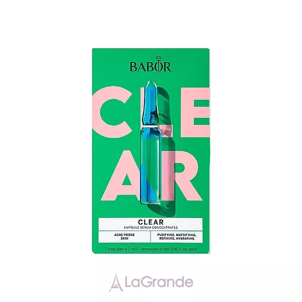 Babor Ampoule Concentrate Clear ������ ��� ���� 