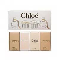 Chloe Les Parfums Set ����� (��������� ���� Nomade 5 �� + Rose Tangerine 5 �� + ��������������� ���� Nomade 5 �� + Chloe, 5 ��)