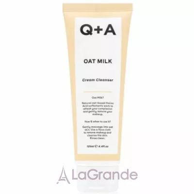 Q+A Oat Milk Cream Cleanser       