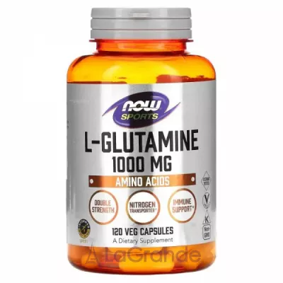 Now Foods L-Glutamine 1000 mg L-  , 1000 