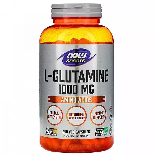 Now Foods L-Glutamine 1000 mg L-������� ������� ����, 1000 ��