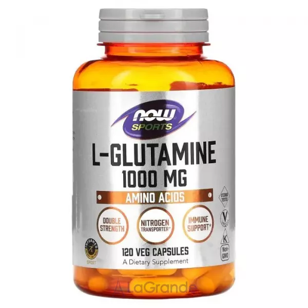Now Foods L-Glutamine 1000 mg L-������� ������� ����, 1000 ��