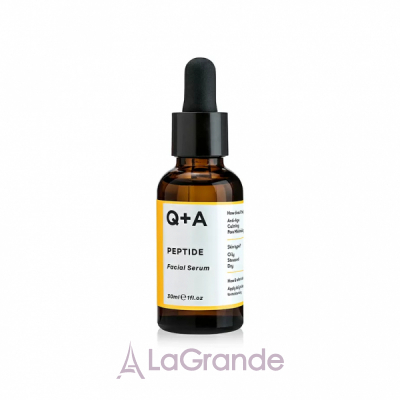 Q+A  Peptide Facial Serum     