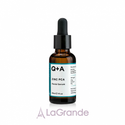 Q+A  Zinc PCA Facial Serum     