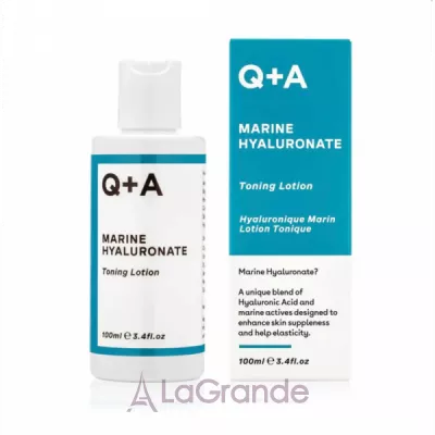 Q+A Marine Hyaluronate Toning Lotion     